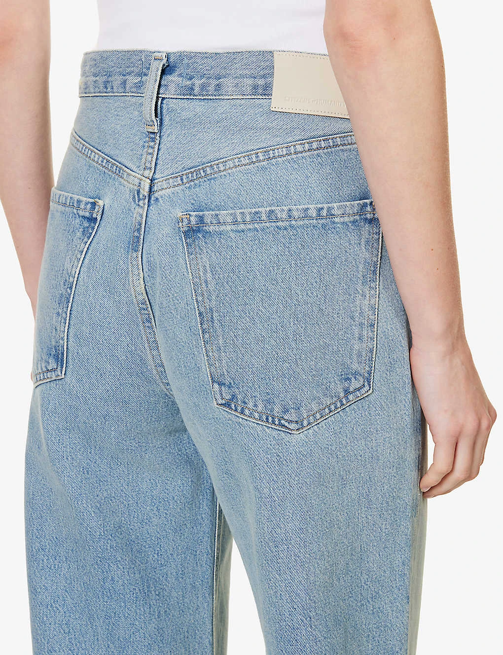 CITIZENS OF HUMANITY Paloma Straight-leg Mid-rise Organic-cotton Denim Jeans 8 CITIZENS OF HUMANITY Paloma Straight-leg Mid-rise Organic-cotton Denim Jeans - Image 6