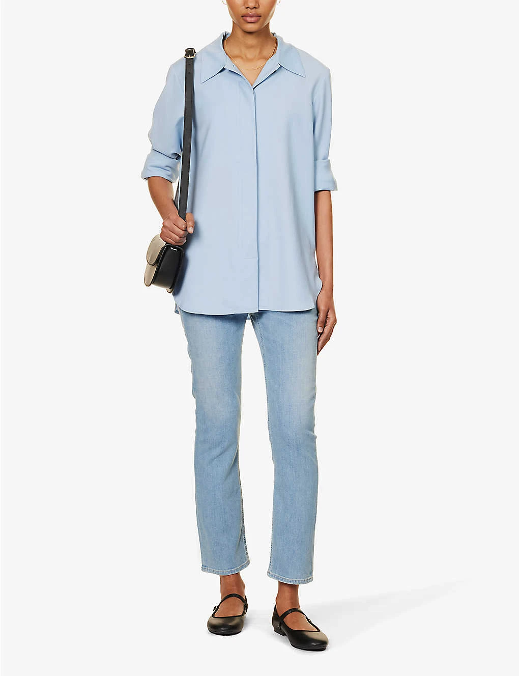 CITIZENS OF HUMANITY Jolene Whiskered High-rise Slim-leg Stretch-denim Jeans 4 CITIZENS OF HUMANITY Jolene Whiskered High-rise Slim-leg Stretch-denim Jeans - Image 2