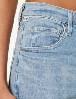 CITIZENS OF HUMANITY Jolene Whiskered High-rise Slim-leg Stretch-denim Jeans 14 CITIZENS OF HUMANITY Jolene Whiskered High-rise Slim-leg Stretch-denim Jeans -Whistles Store R04164580 PIXIE ALT05