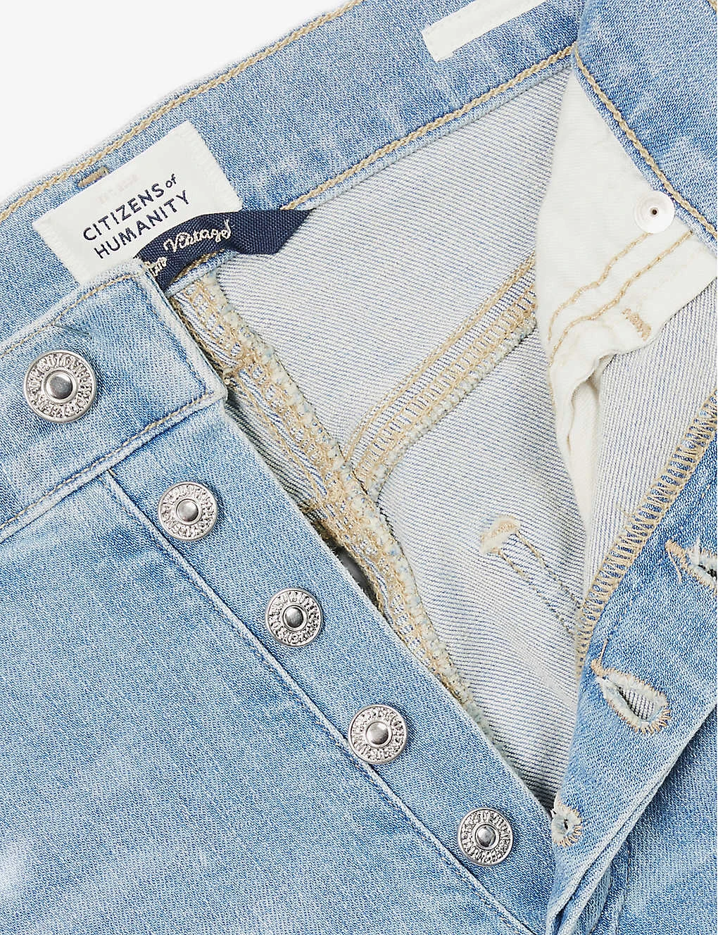 CITIZENS OF HUMANITY Jolene Whiskered High-rise Slim-leg Stretch-denim Jeans 9 CITIZENS OF HUMANITY Jolene Whiskered High-rise Slim-leg Stretch-denim Jeans - Image 7