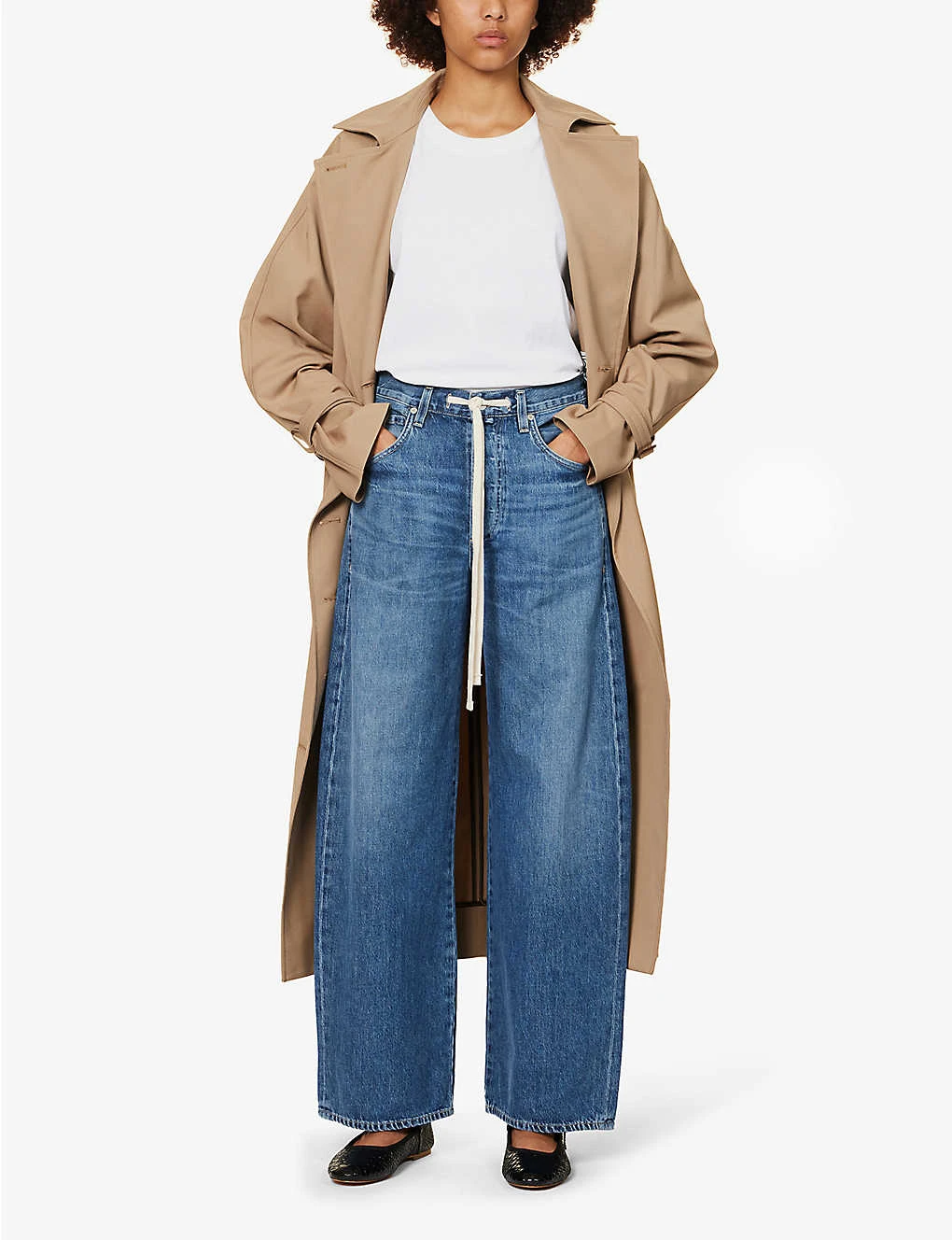 CITIZENS OF HUMANITY Brynn Wide-leg Mid-rise Organic-denim Jeans 4 CITIZENS OF HUMANITY Brynn Wide-leg Mid-rise Organic-denim Jeans - Image 2