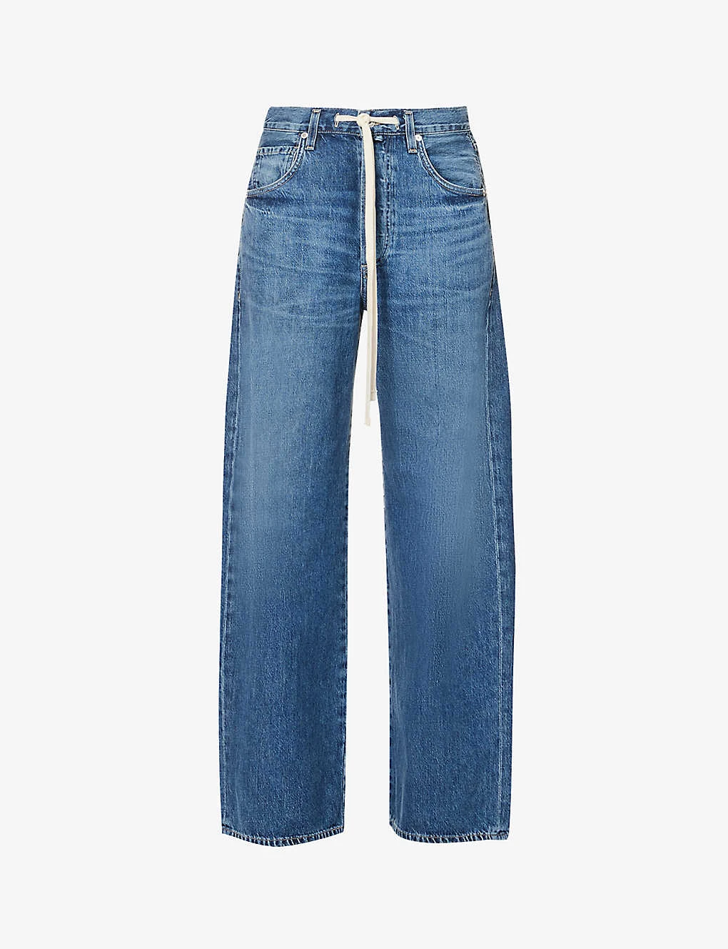 CITIZENS OF HUMANITY Brynn Wide-leg Mid-rise Organic-denim Jeans 3 CITIZENS OF HUMANITY Brynn Wide-leg Mid-rise Organic-denim Jeans