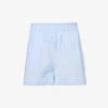 Chiara Relaxed-fit Cotton Shorts -Whistles Store R04164613 SKY M