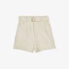 Ted Baker Indigow Patch-pocket Cotton Shorts -Whistles Store R04165567 IVORY M