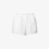 Yoko Elasticated-waistband Relaxed-fit Cotton-poplin Boxers 1 Yoko Elasticated-waistband Relaxed-fit Cotton-poplin Boxers -Whistles Store R04167915 WHITE M