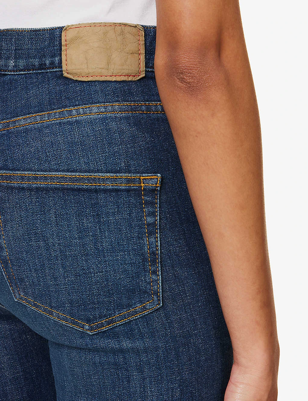 Eiffel Straight-leg Mid-rise Organic Denim-blend Jeans 8 Eiffel Straight-leg Mid-rise Organic Denim-blend Jeans - Image 6