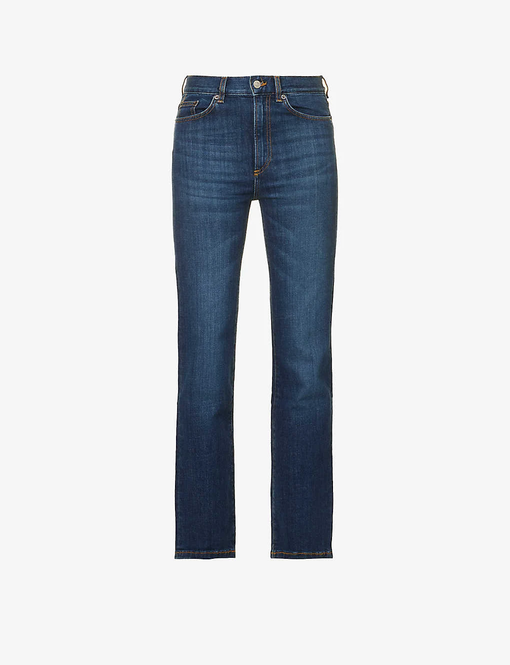 Eiffel Straight-leg Mid-rise Organic Denim-blend Jeans 3 Eiffel Straight-leg Mid-rise Organic Denim-blend Jeans