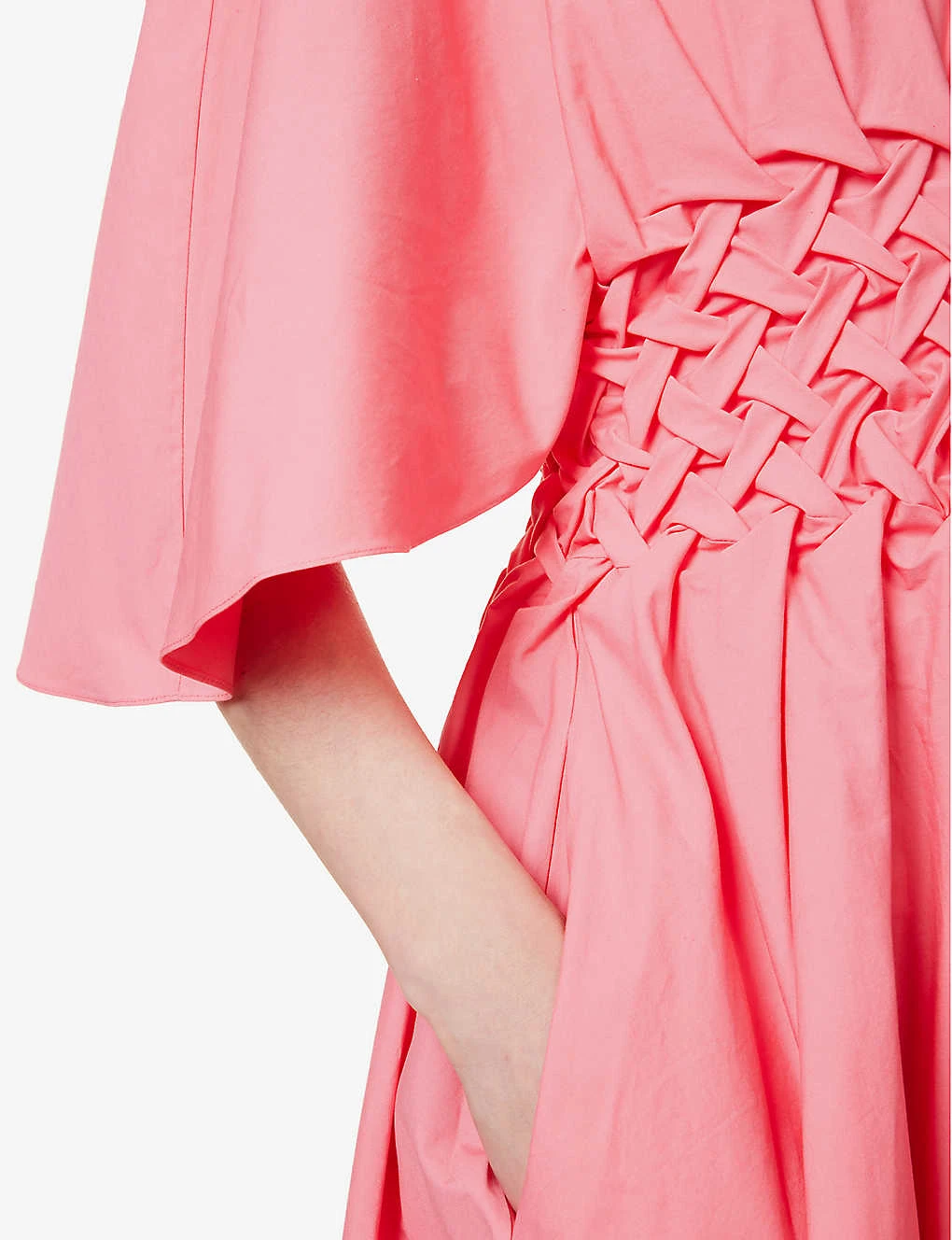 Esti Woven-bodice Cotton Midi Dress 8 Esti Woven-bodice Cotton Midi Dress - Image 6