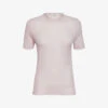 Reiss Alicia Round-neck Knitted Wool T-shirt 1 Reiss Alicia Round-neck Knitted Wool T-shirt -Whistles Store R04169287 NEUTRAL M