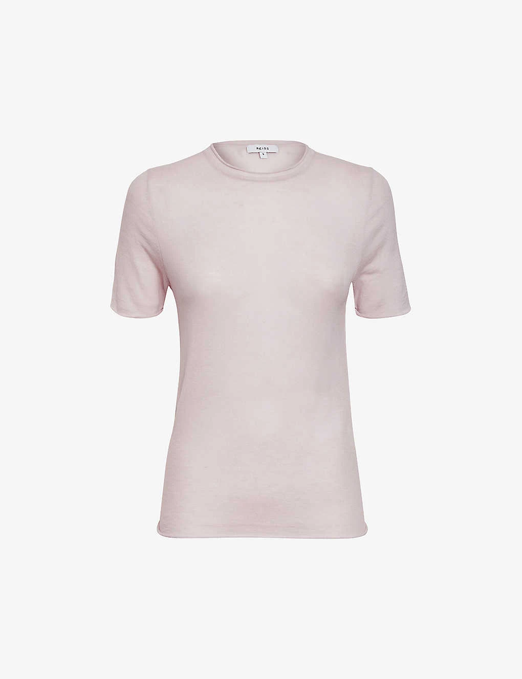 Reiss Alicia Round-neck Knitted Wool T-shirt 3 Reiss Alicia Round-neck Knitted Wool T-shirt