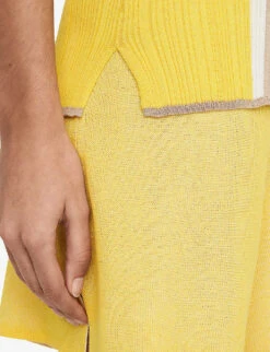 Joseph Striped Ribbed Knit Vest Top 11 Joseph Striped Ribbed Knit Vest Top -Whistles Store R04169969 IVORYCOMBO ALT04