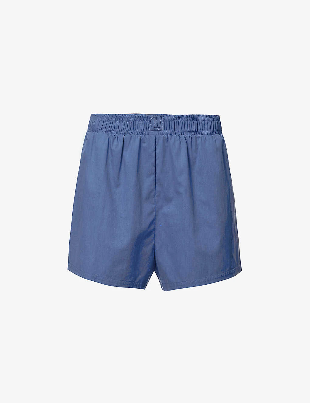 Avani Brand-embroidered Regular-fit Cotton-blend Shorts 3 Avani Brand-embroidered Regular-fit Cotton-blend Shorts