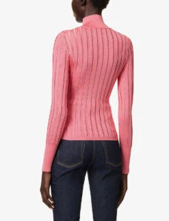 Crinoline Semi-sheer Knitted Top 10 Crinoline Semi-sheer Knitted Top -Whistles Store R04179401 ROSEVIF ALT03