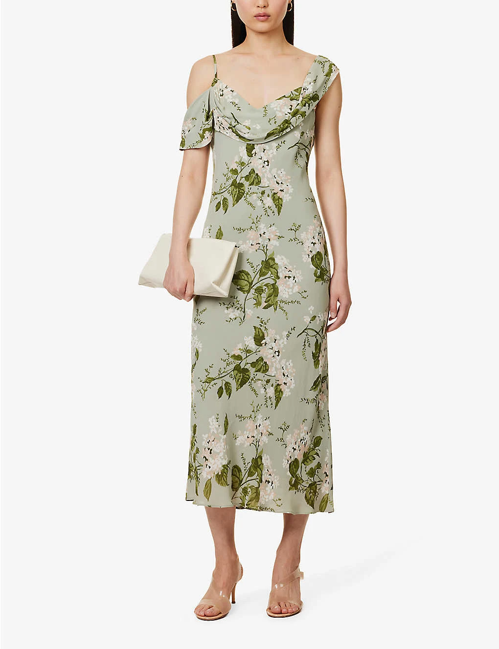 Reya Cowl-neck Woven Maxi Dress 4 Reya Cowl-neck Woven Maxi Dress - Image 2