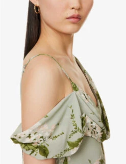 Reya Cowl-neck Woven Maxi Dress 11 Reya Cowl-neck Woven Maxi Dress -Whistles Store R04179540 TEAGARDEN ALT04