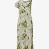 Reya Cowl-neck Woven Maxi Dress 2 Reya Cowl-neck Woven Maxi Dress -Whistles Store R04179540 TEAGARDEN M