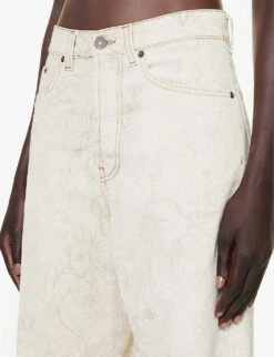 Dries Van Noten Straight-leg Mid-rise Jeans 12 Dries Van Noten Straight-leg Mid-rise Jeans -Whistles Store R04180728 ECRU ALT04