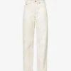 Dries Van Noten Straight-leg Mid-rise Jeans 2 Dries Van Noten Straight-leg Mid-rise Jeans -Whistles Store R04180728 ECRU M