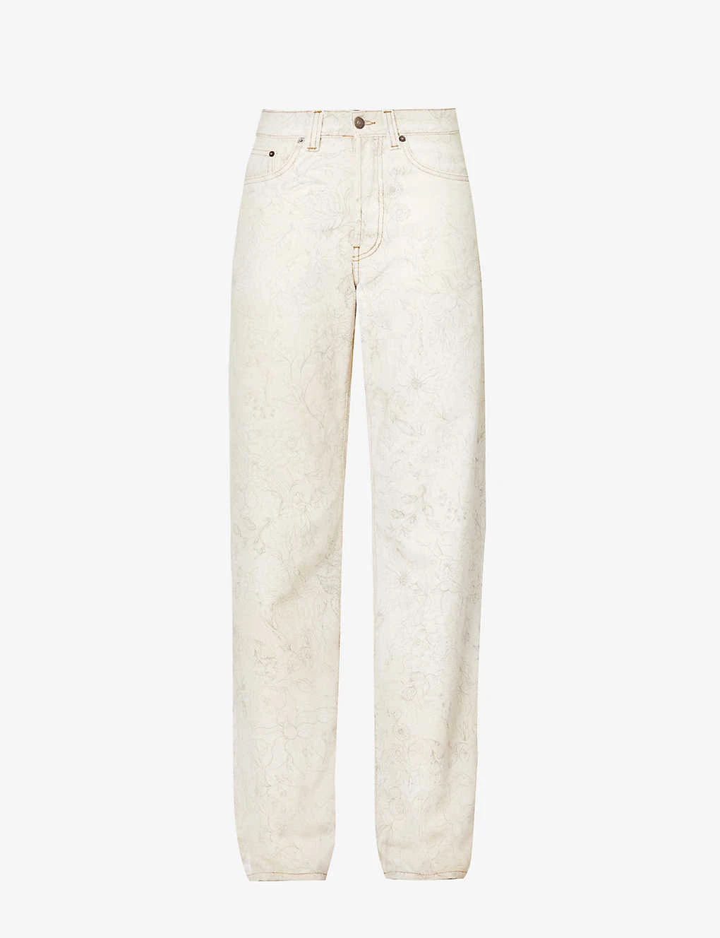 Dries Van Noten Straight-leg Mid-rise Jeans 3 Dries Van Noten Straight-leg Mid-rise Jeans