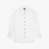 THE KOOPLES Patch-pocket Regular-fit Silk Shirt 2 THE KOOPLES Patch-pocket Regular-fit Silk Shirt -Whistles Store R04181760 ECRU M