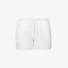 Casey Drawstring-waist Organic-cotton Shorts -Whistles Store R04183736 WHITE M