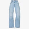Frederic Drawstring-cuff Wide-leg High-rise Jeans 2 Frederic Drawstring-cuff Wide-leg High-rise Jeans -Whistles Store R04185906 DAPHNE M