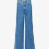 Eva Faded Wide-leg Mid-rise Jeans 1 Eva Faded Wide-leg Mid-rise Jeans -Whistles Store R04186798 SWEETMEMORY M
