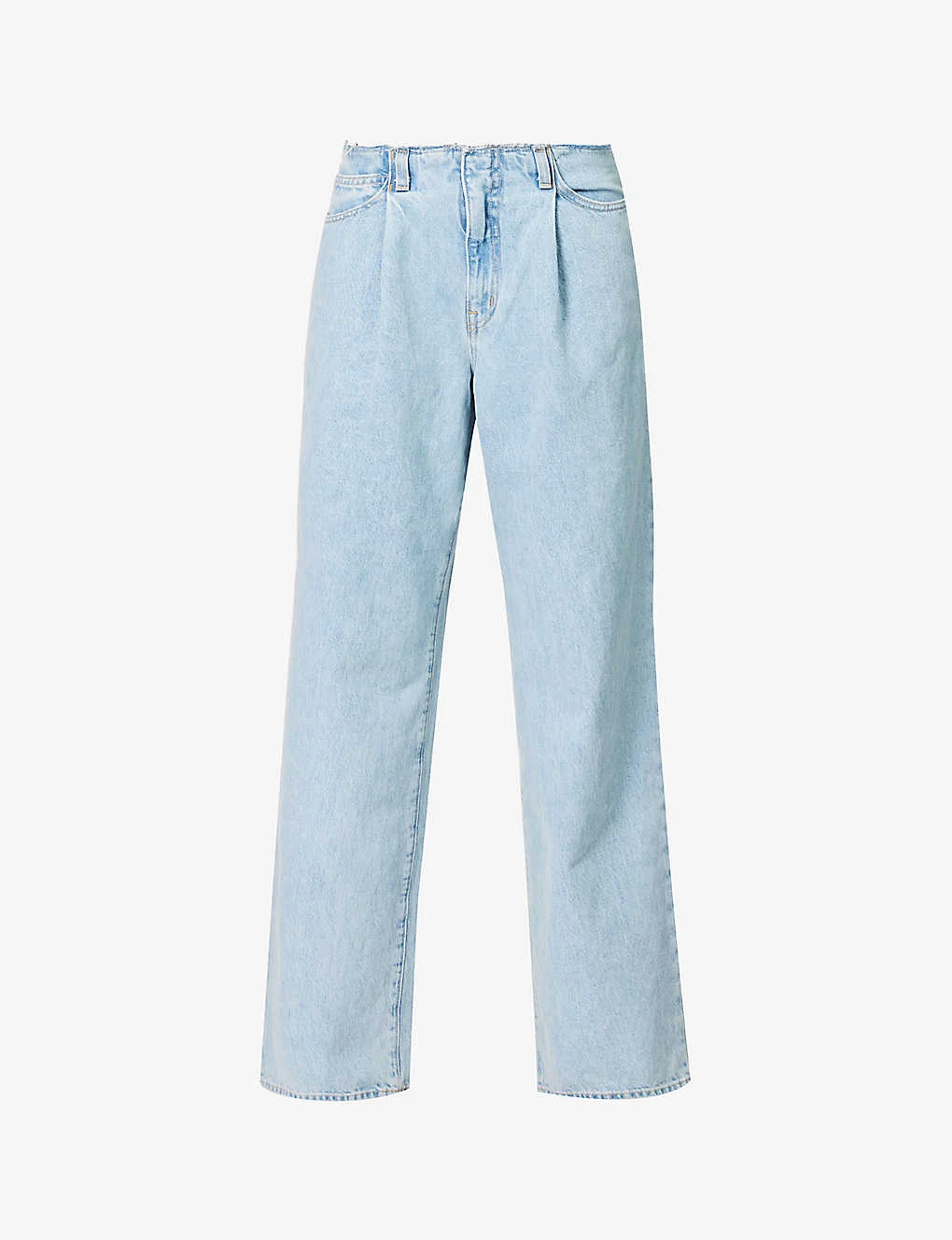 Kennedy Raw-waistband Wide-leg Mid-rise Jeans 3 Kennedy Raw-waistband Wide-leg Mid-rise Jeans