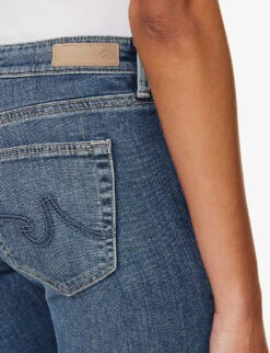 Legging Ankle Slim-leg Mid-rise Cotton-blend Jeans -Whistles Store R04186810 DEEPDIVE ALT05