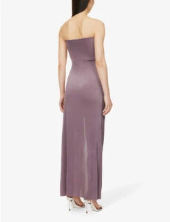 BEC + BRIDGE Petra Strapless Stretch-woven Maxi Dress -Whistles Store R04188959 MAUVE ALT03