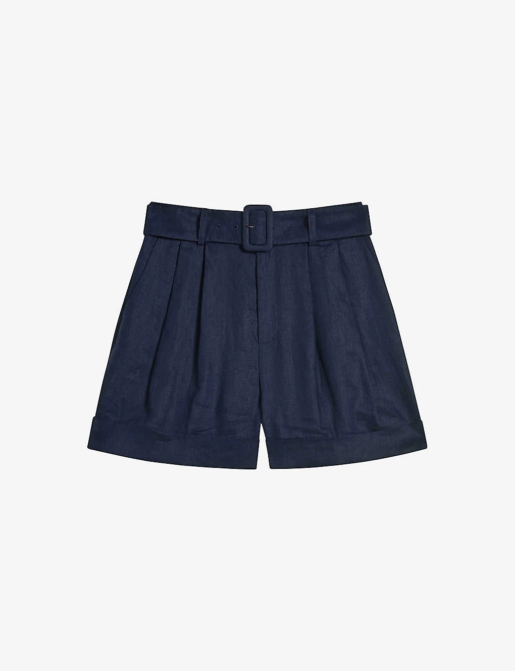 Ted Baker Reeane Belted Linen Shorts 3 Ted Baker Reeane Belted Linen Shorts