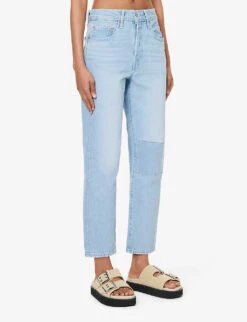 Levis 501 Straight-leg High-rise Jeans -Whistles Store R04191351 CHEERCAMP ALT02