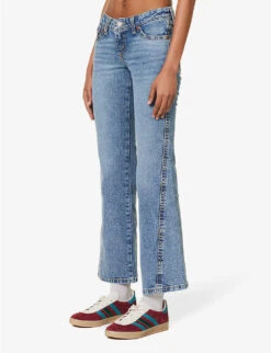 Levis Noughties Bootcut Flared Low-rise Stretch-cotton Blend Denim Jeans -Whistles Store R04191357 REACHFORTHESTARS ALT02