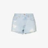 Levis 501 Original High-rise Stretch-denim Shorts -Whistles Store R04191368 PROMISEME M