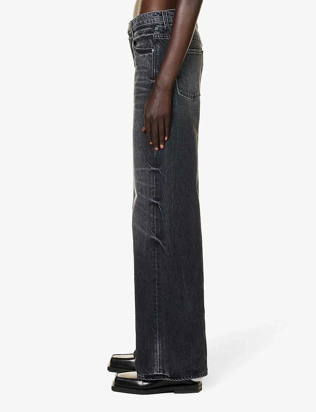 Amiri Double-waistband Wide-leg Mid-rise Jeans 5 Amiri Double-waistband Wide-leg Mid-rise Jeans - Image 3