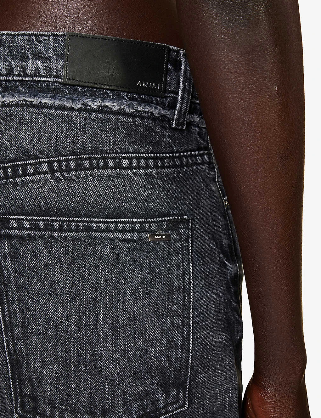 Amiri Double-waistband Wide-leg Mid-rise Jeans 8 Amiri Double-waistband Wide-leg Mid-rise Jeans - Image 6