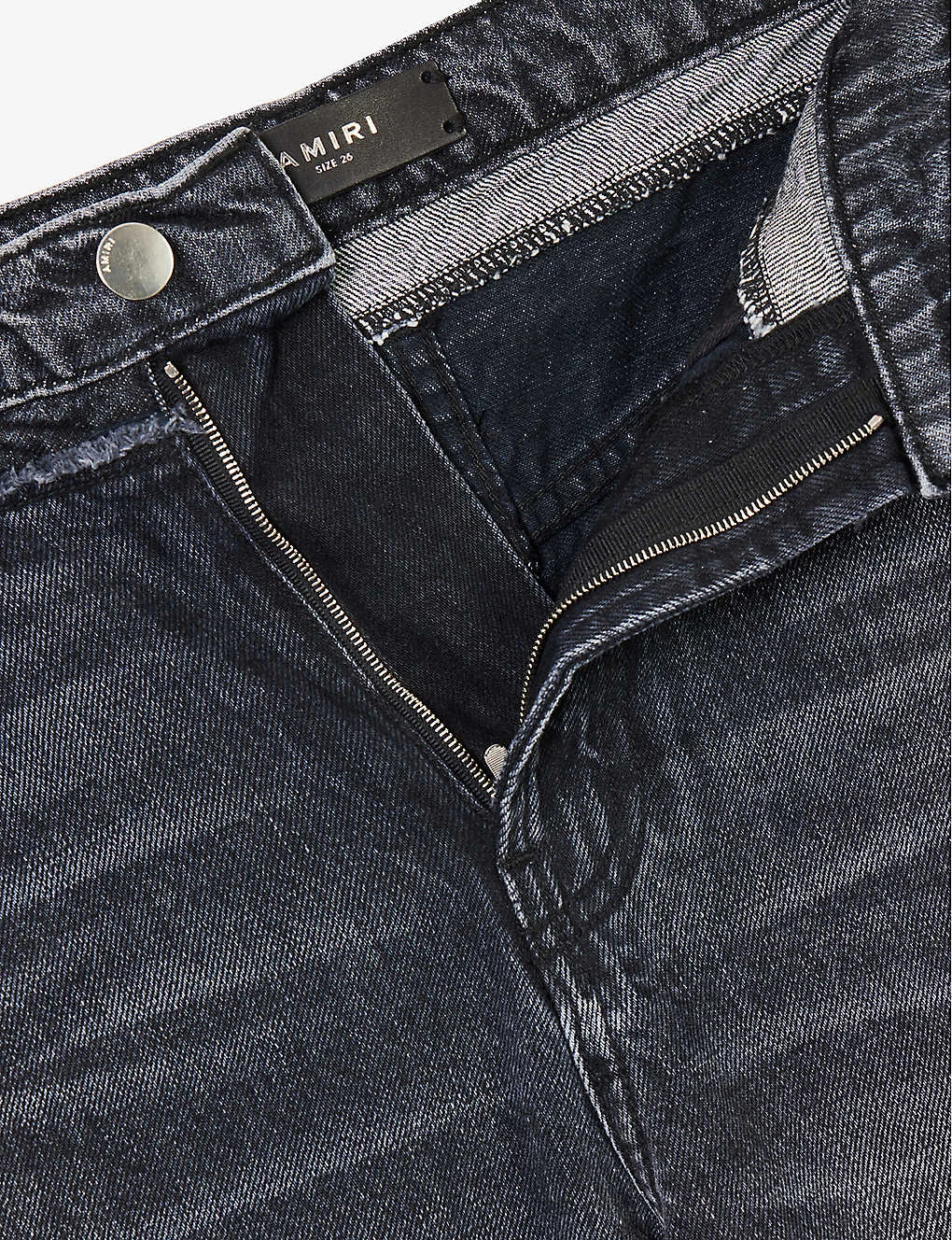 Amiri Double-waistband Wide-leg Mid-rise Jeans 9 Amiri Double-waistband Wide-leg Mid-rise Jeans - Image 7