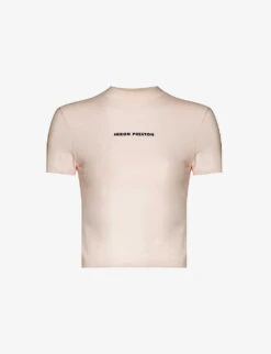 Baby Slim-fit Logo-print Cotton-blend Top