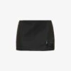Prada Zipped-pouch Re-Nylon Mini Skirt -Whistles Store R04192398 NERO M