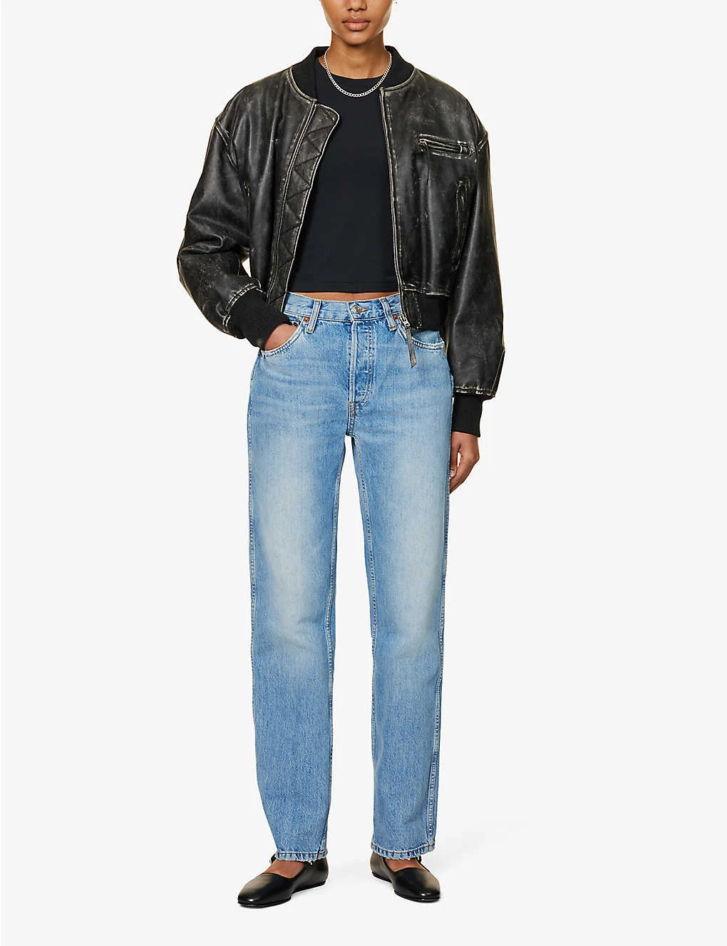 RE/DONE 90s Straight-leg High-rise Jeans 4 RE/DONE 90s Straight-leg High-rise Jeans - Image 2