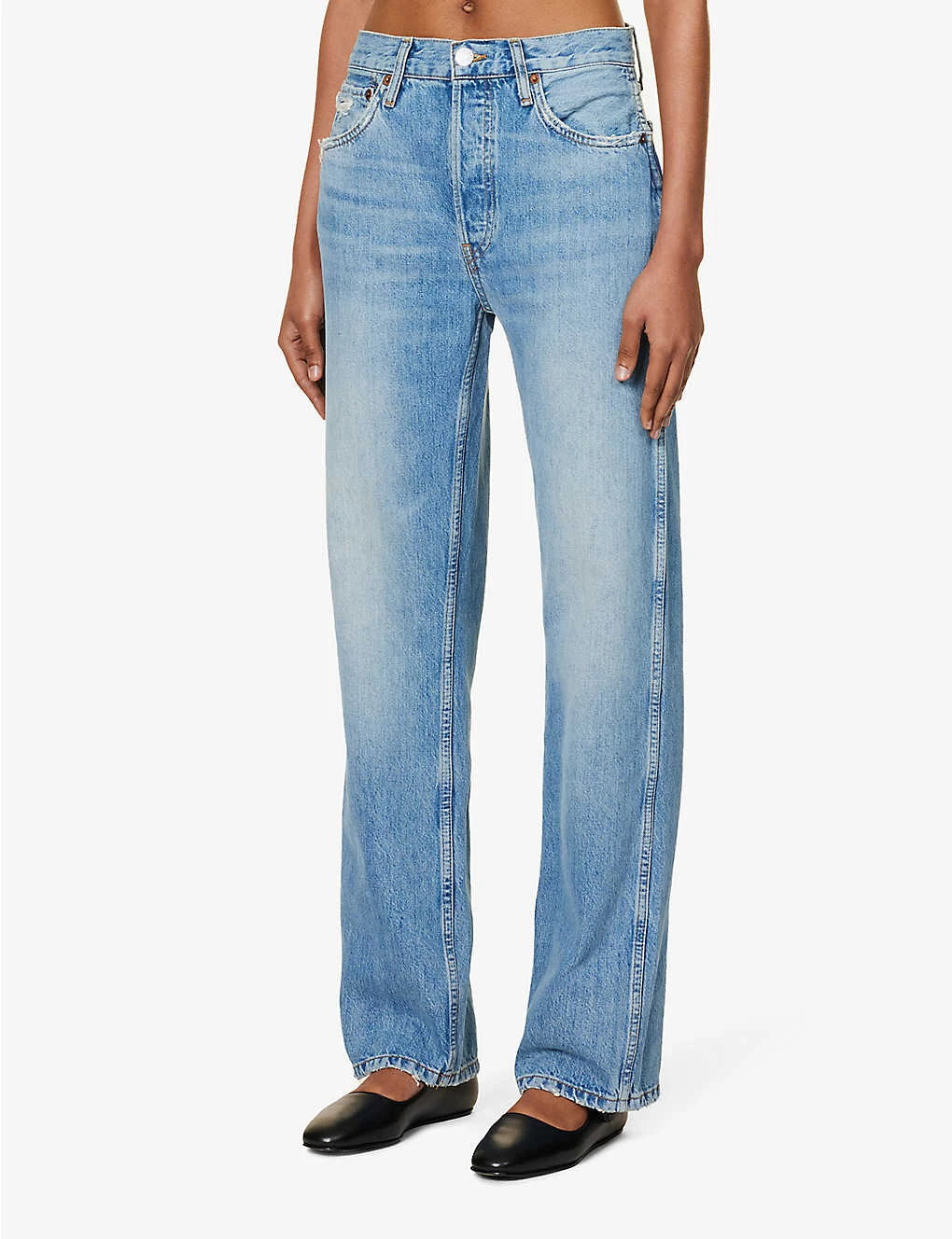 RE/DONE 90s Straight-leg High-rise Jeans 5 RE/DONE 90s Straight-leg High-rise Jeans - Image 3