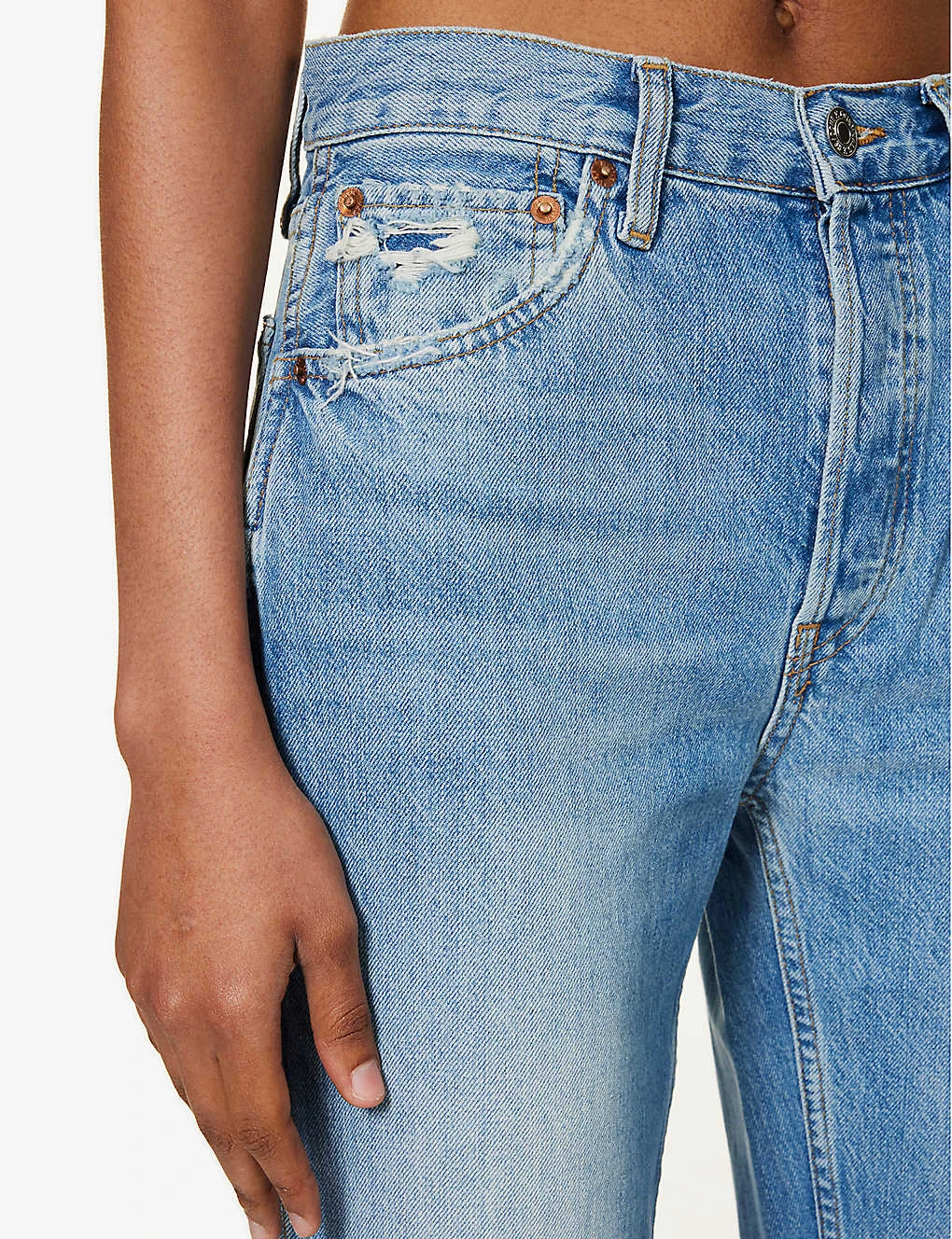 RE/DONE 90s Straight-leg High-rise Jeans 7 RE/DONE 90s Straight-leg High-rise Jeans - Image 5