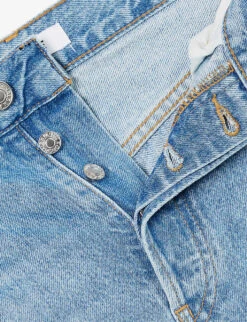 RE/DONE 90s Straight-leg High-rise Jeans 15 RE/DONE 90s Straight-leg High-rise Jeans -Whistles Store R04192451 WORNBLUE ALT06