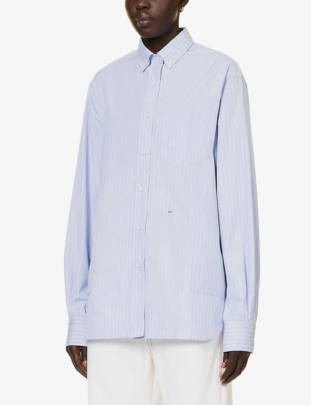 William Striped Cotton Shirt 5 William Striped Cotton Shirt - Image 3