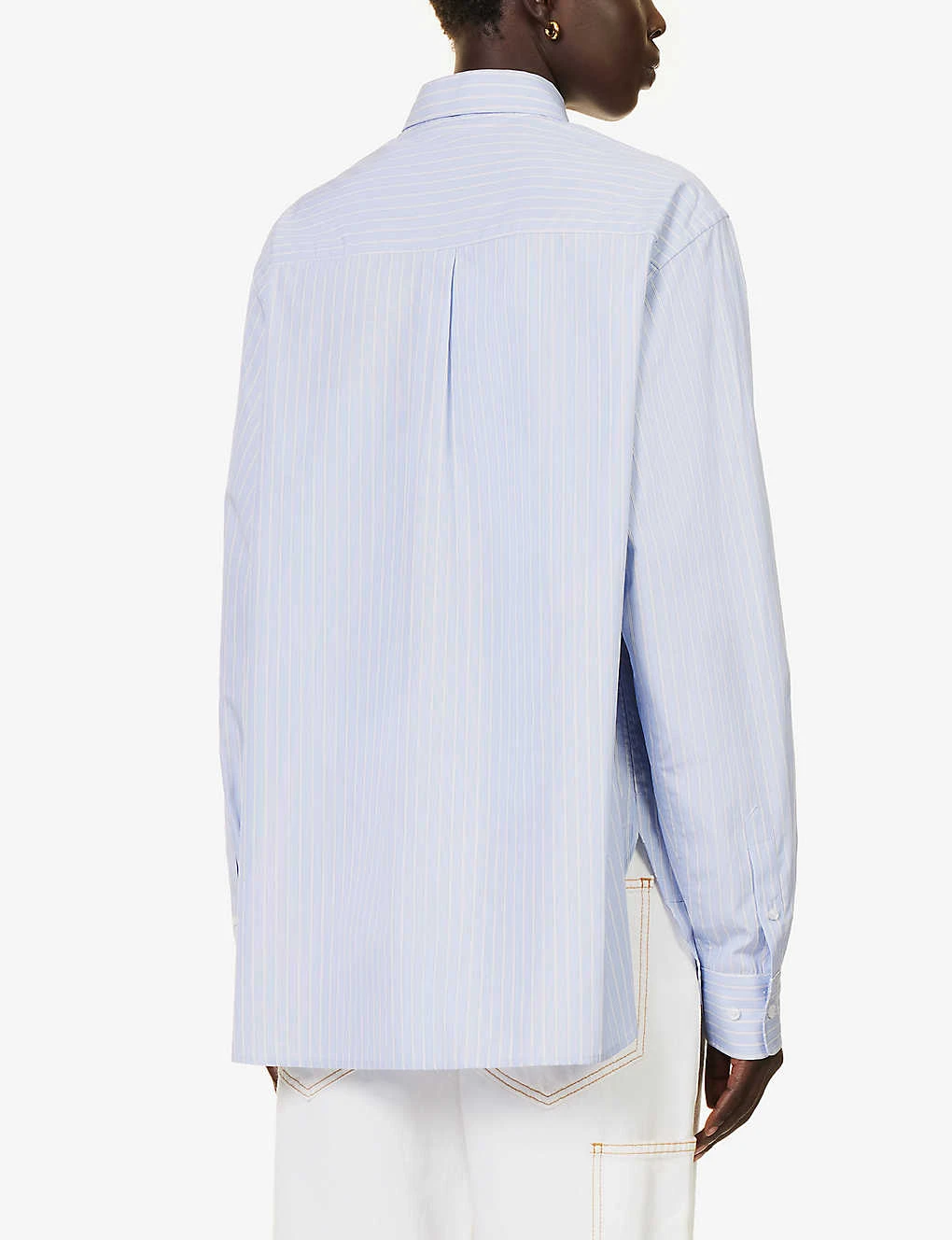 William Striped Cotton Shirt 6 William Striped Cotton Shirt - Image 4