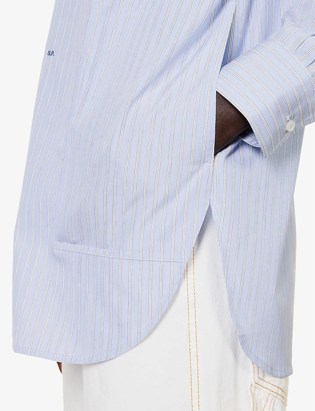 William Striped Cotton Shirt 7 William Striped Cotton Shirt - Image 5