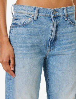 MOTHER Dodger Wide-leg High-rise Jeans -Whistles Store R04193825 ROMAINECALM ALT04