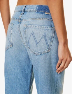 MOTHER Dodger Wide-leg High-rise Jeans -Whistles Store R04193825 ROMAINECALM ALT05