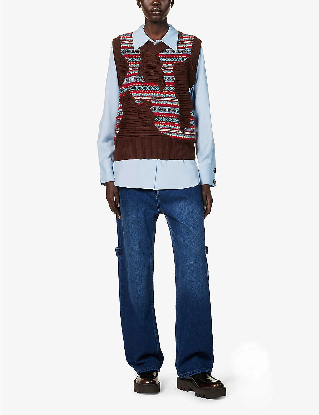 Tool Wide-leg Mid-rise Jeans 4 Tool Wide-leg Mid-rise Jeans - Image 2