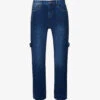Tool Wide-leg Mid-rise Jeans -Whistles Store R04197565 INDIGO M